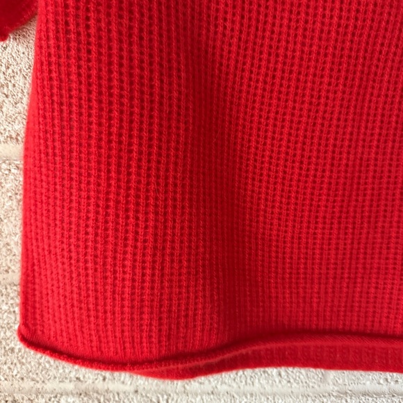 White + Warren Cashmere Waffle Mesh Tee Top Sweater XS - Picture 3 of 9